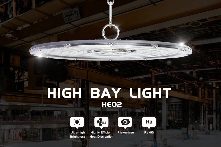 New Product Industrial New Design UFO LED Linear High Bay Light Outdoor Smart 50W 100W 150W 200W