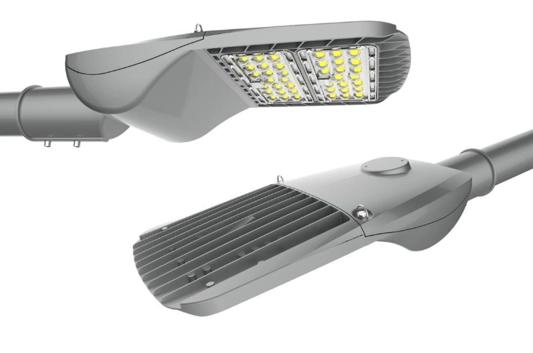 IP66 Energy-Saving Intelligent Street Lighting SMD3030 LED Parks &amp; Garden Trails Lamp 50W