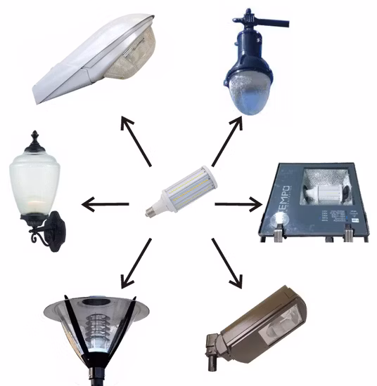 Wholesale Smart Energy Saving Best High Power Watt Outdoor Parking Lot Garden Wall Street Lamp 80W 100W 125W 150W 175W LED Corn Bulb Light